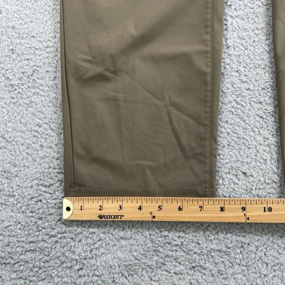Banana Republic Pants Mens 34x29 Brown Straight Leg Chino‎ Polyester Casual